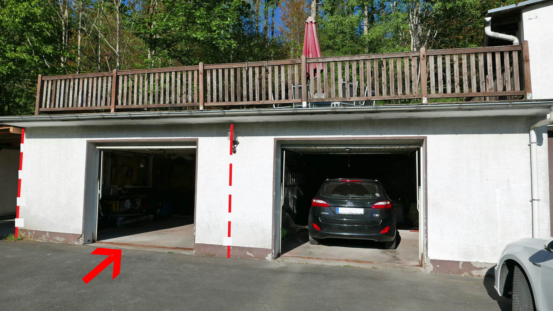 Referenzobjekt, Friesenhagen: Kleines, modernisiertes Wohnhaus in der