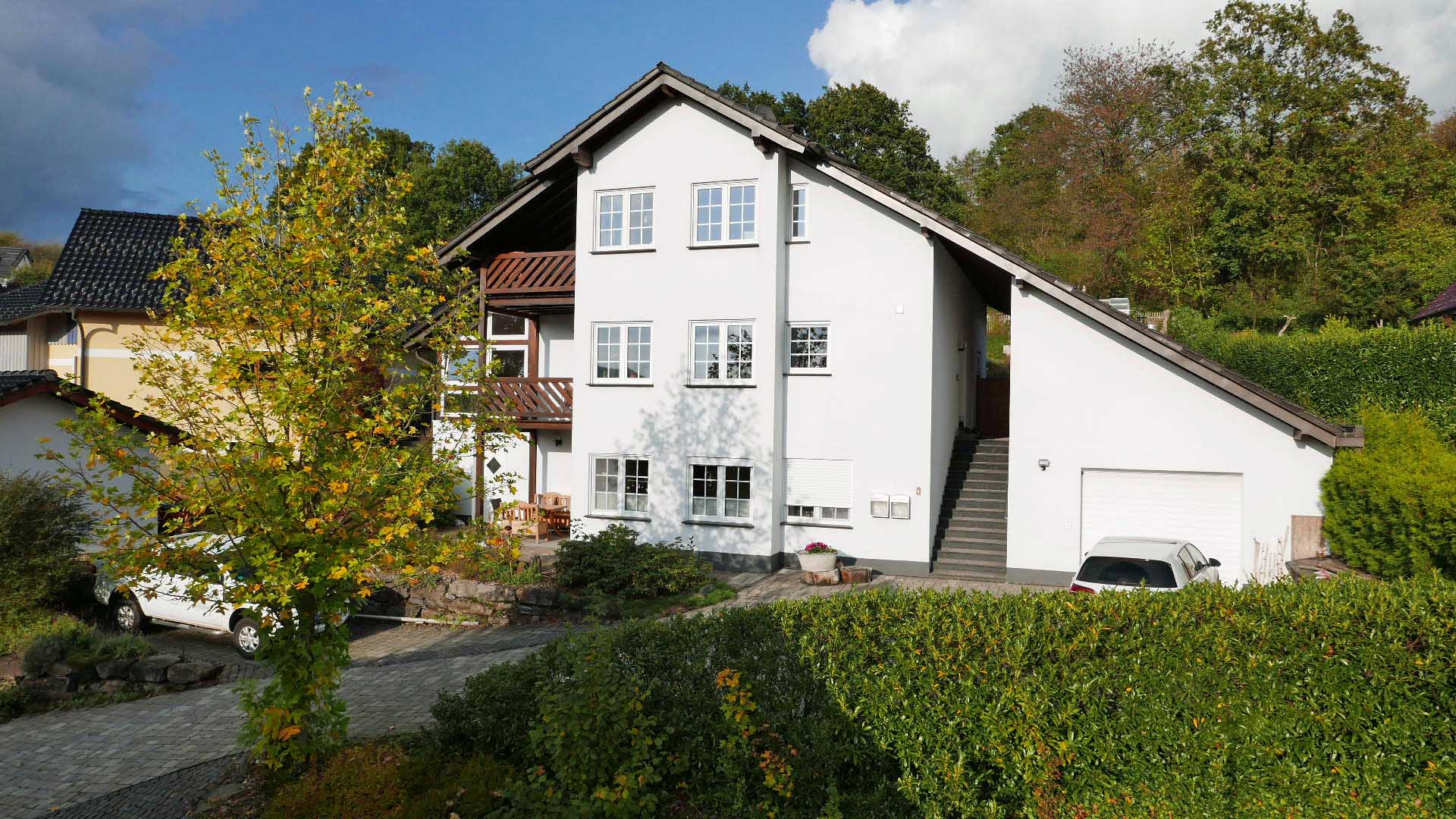Morsbach: EFH mit ELW, ganz ruhig am Sackgassenende, Einliegerwohnung ebenerdig (55,14 m²)  Hauptwohnung  (164,55 m²)