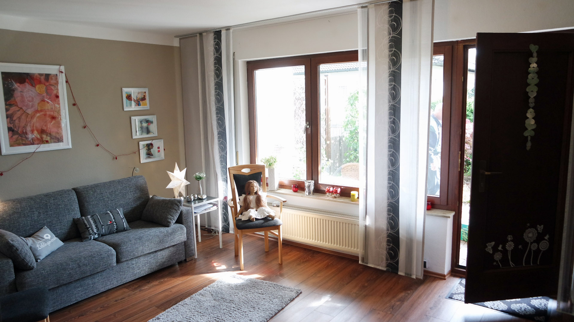 Schön und ruhig in Friesenhagen gelegen: Reihenhaus mit Appartement und Garage, ...Wohn-/Schlafzimmer 18 m²