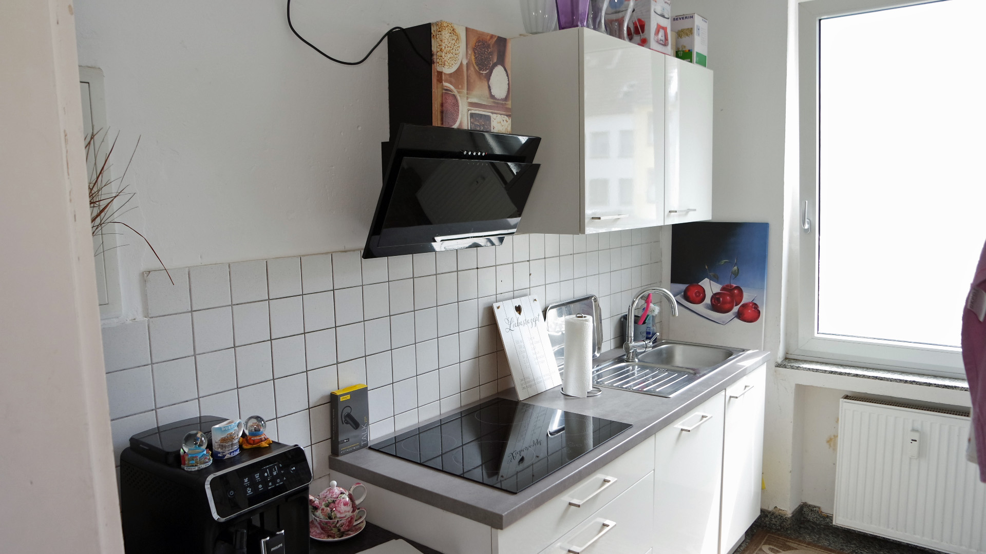 Krefeld: Nur 120.000 € - 3 Zimmer-Wohnung mit Terrasse, Küche mit großem Fenster