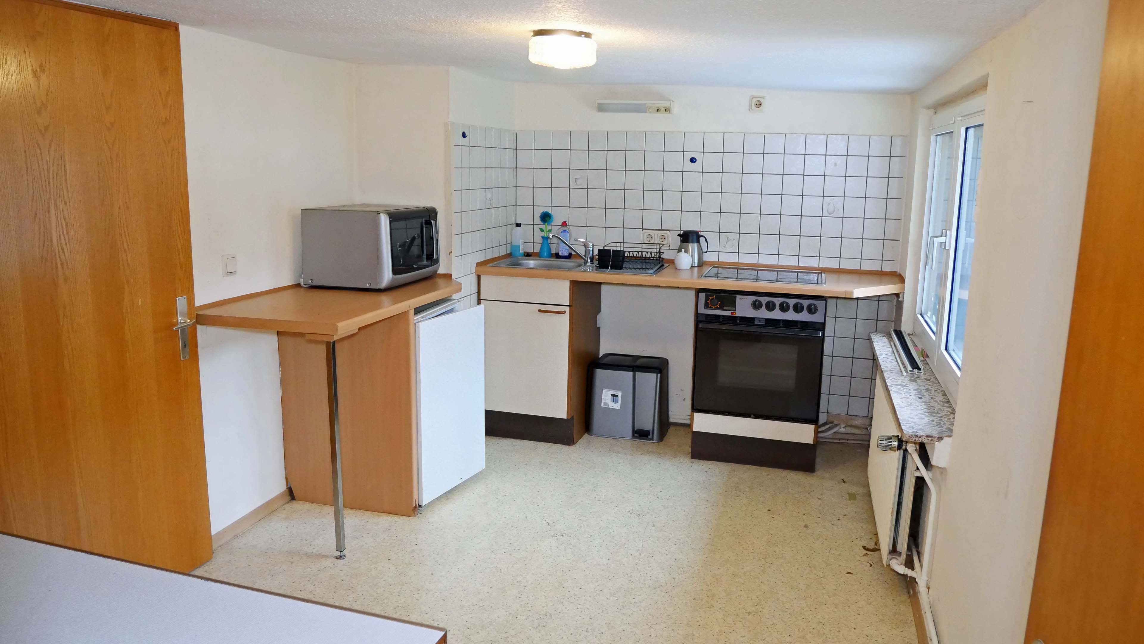 Reichshof-Wildberg: Preiswertes Wohnen im Fachwerkhaus, ...Küche 10,5 m²