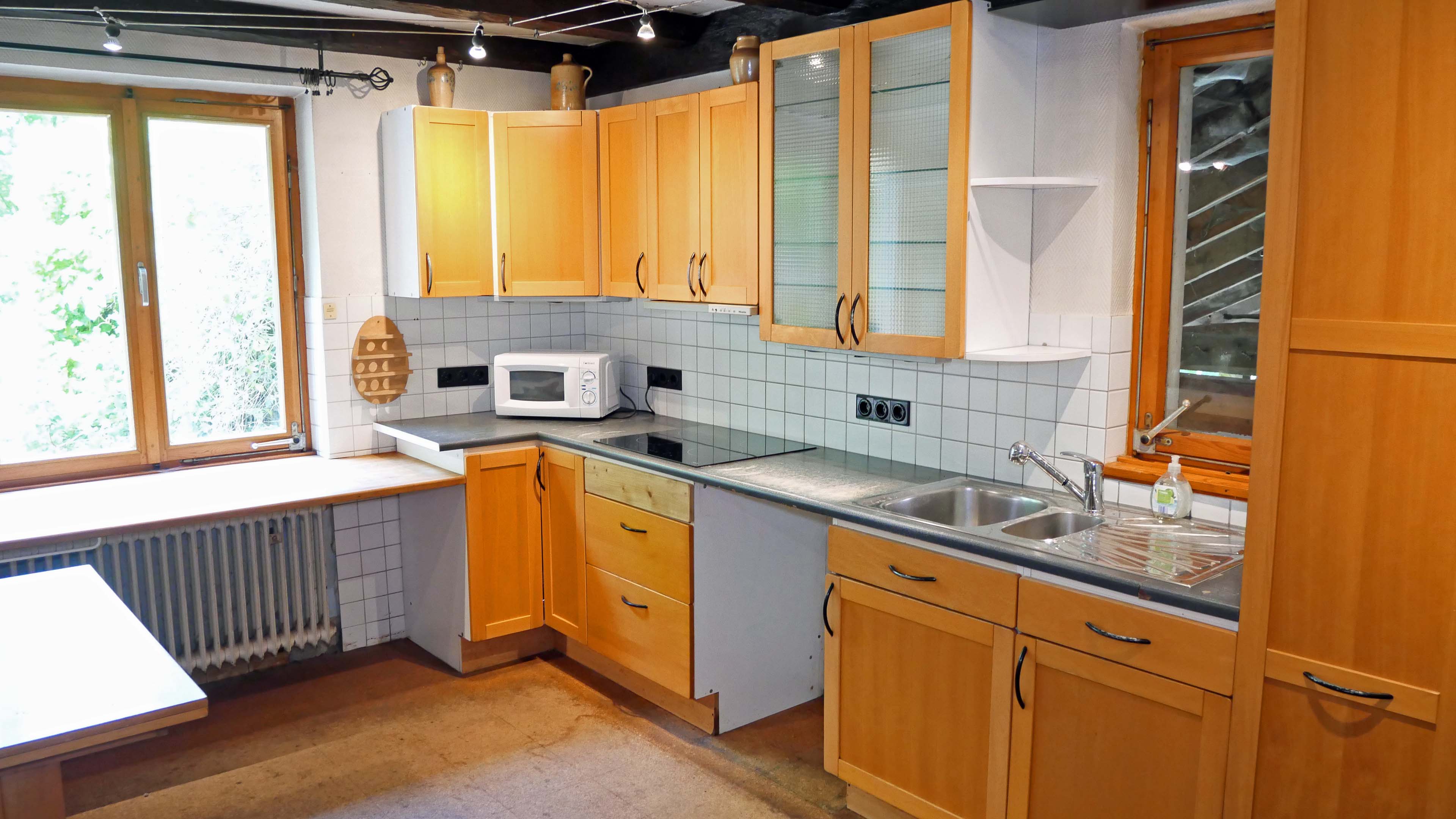 Waldbröl-Happach: Landhaus mit Stall/Scheune - perfekt fürs Landleben, Küche