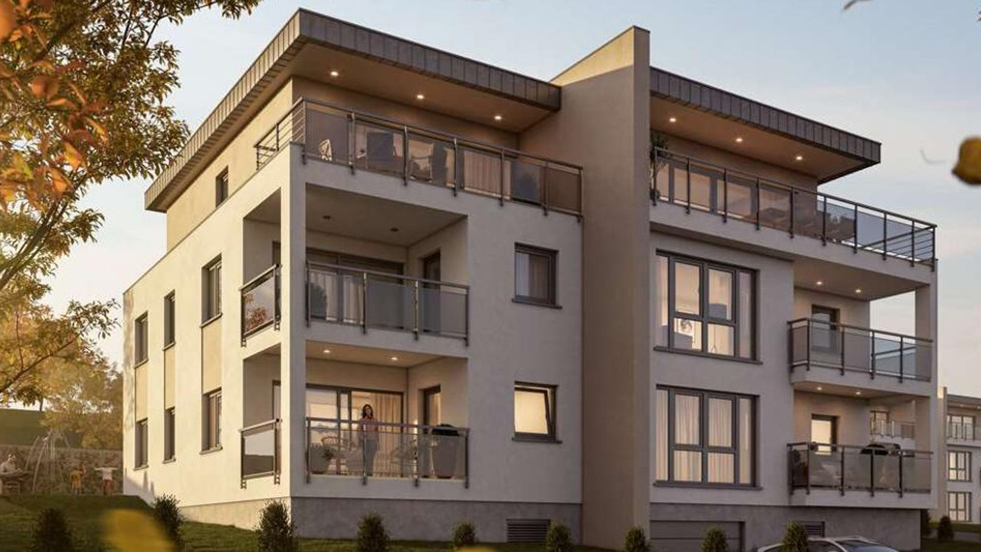 Morsbach: Exklusive Wohnungen (68 m² und 82 m²) neu und barrierefrei , 2 Luxuseigentumswohnungen, zentral in Morsbach 