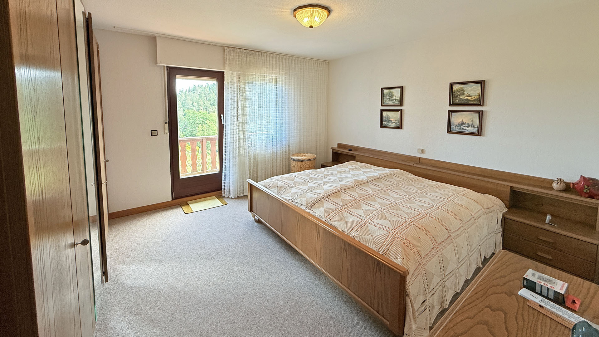Morsbach-Amberg: Gepflegtes, kleines Wohnhaus mit Fernblick, Zwei Schlafzimmer: 17,25 m²...