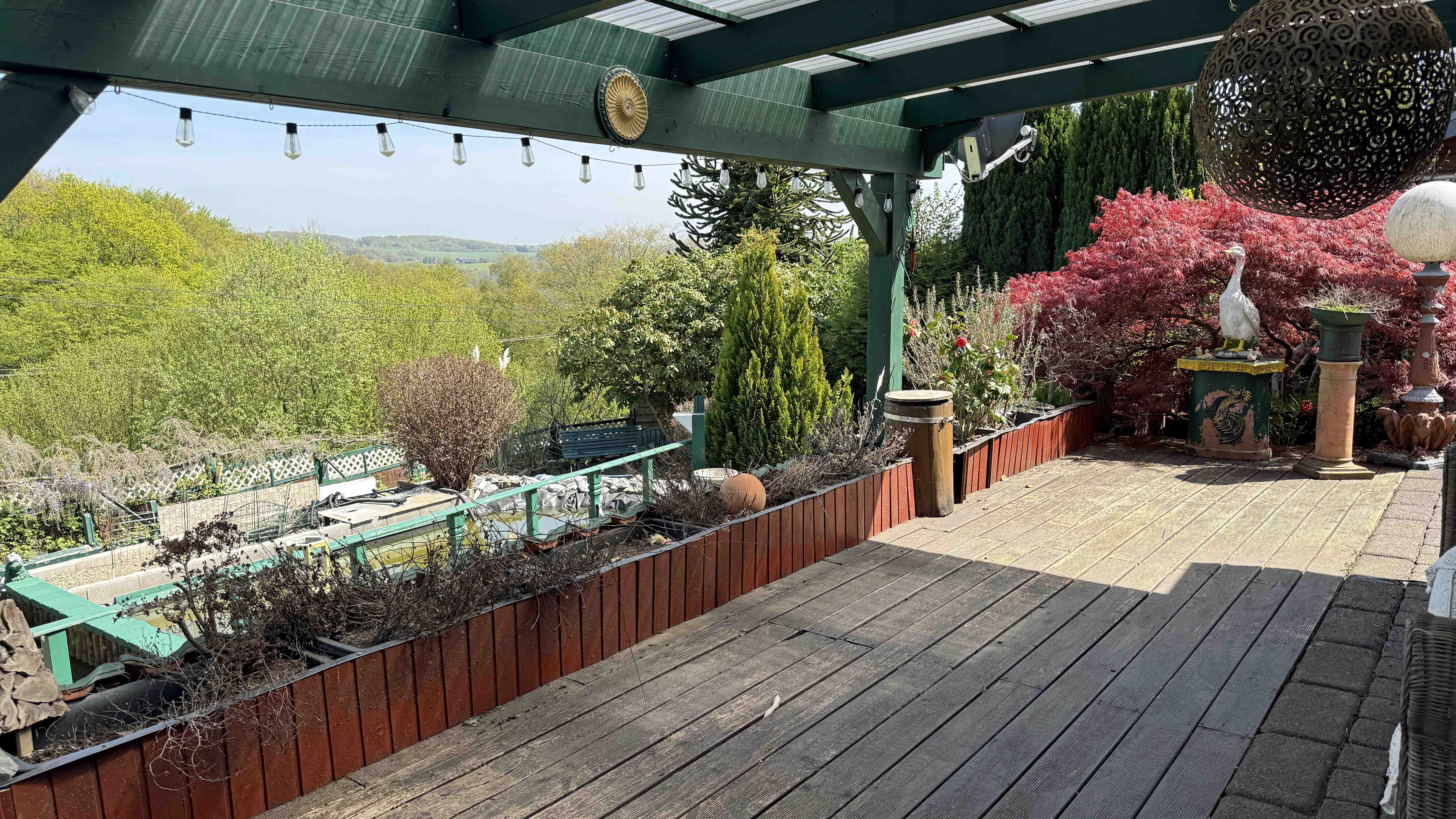 Waldbröl: Preiswertes Ferienhaus mit Blick in die Natur , Von der Terrasse hat man einen herrlichen Ausblick