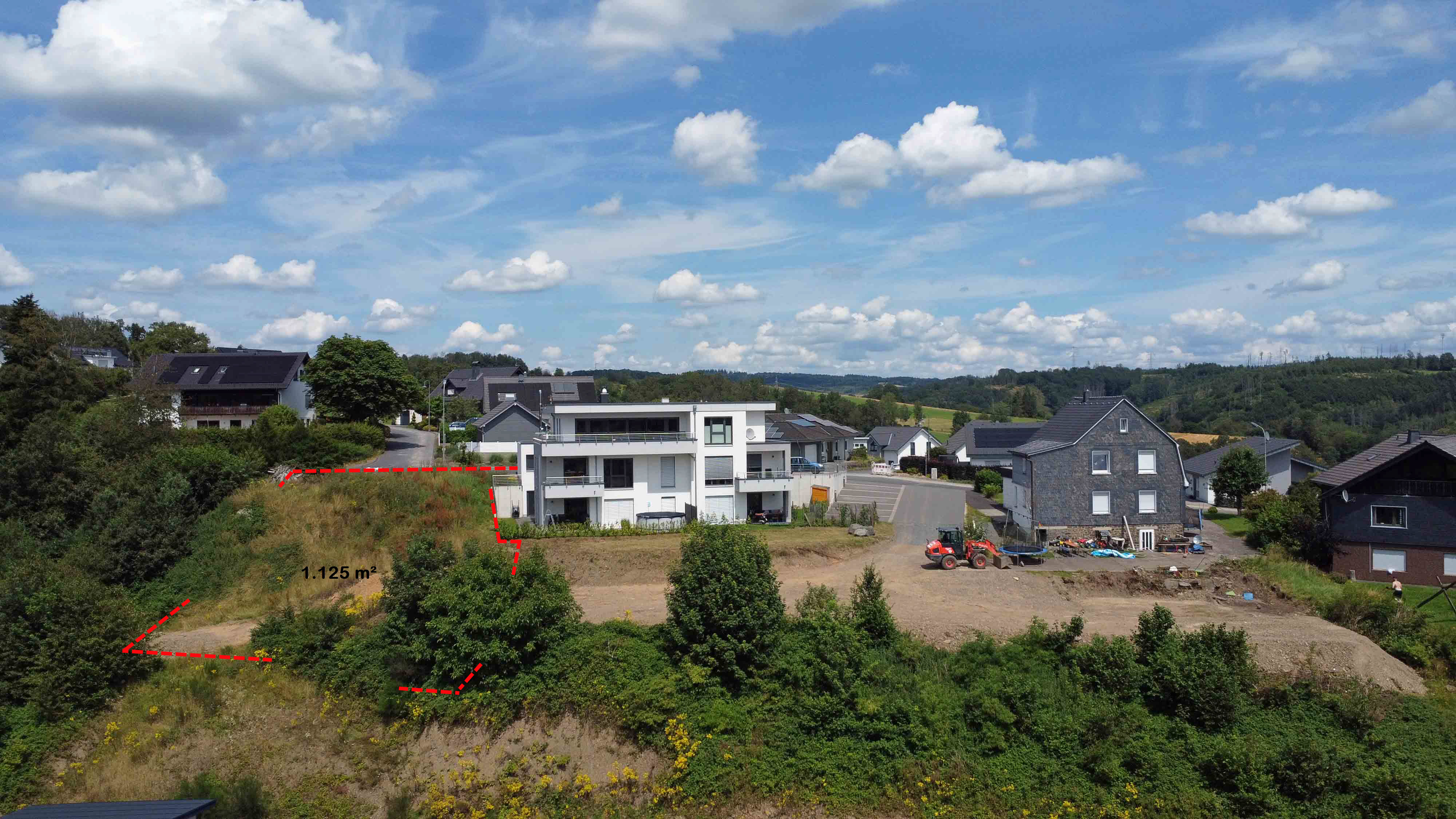 354 768 - VERKAUFT Morsbach: Baugrundstück mit Panoramablick