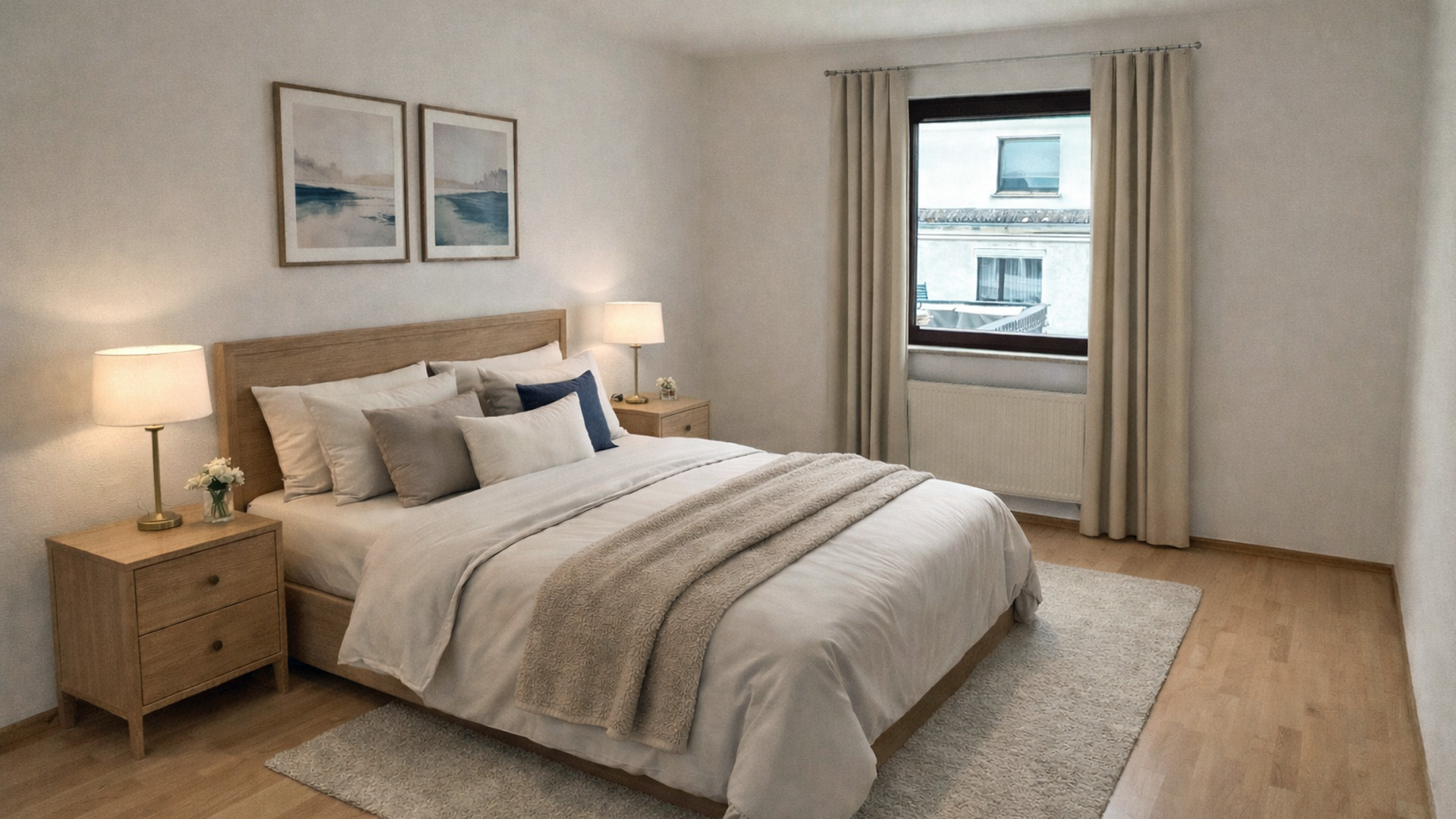 Morsbach: Gepflegte 4-Zimmer-Eigentumswohnung mit 2 Parkplätzen, 4 gepflegte (Schlaf-) Zimmer: 14; 14; 15 u. 18 m²