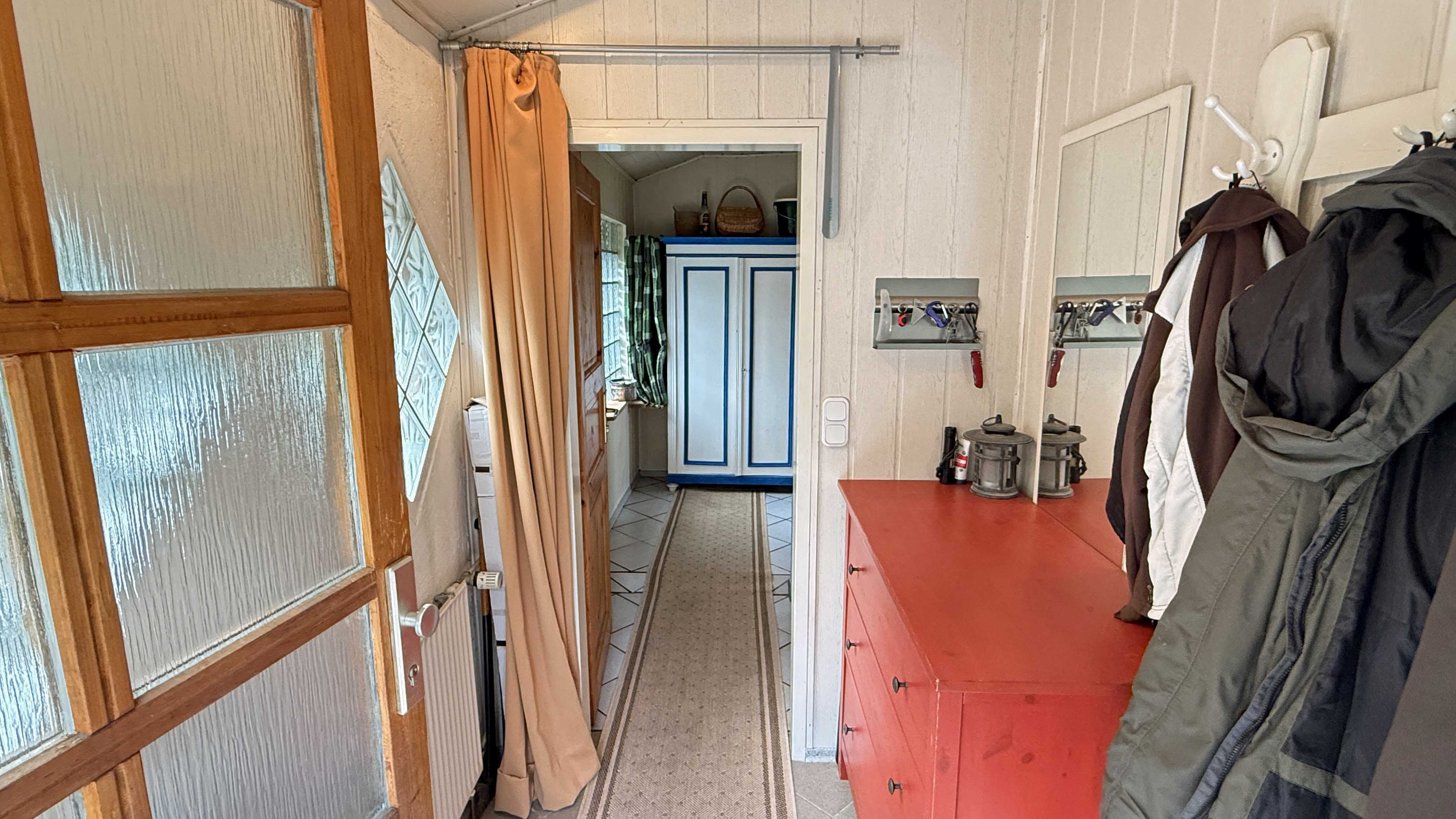 Morsbach-Böcklingen: Kleine, gemütliche Ruhe- und Wellnessoase, Blick in den Eingangsbreich 